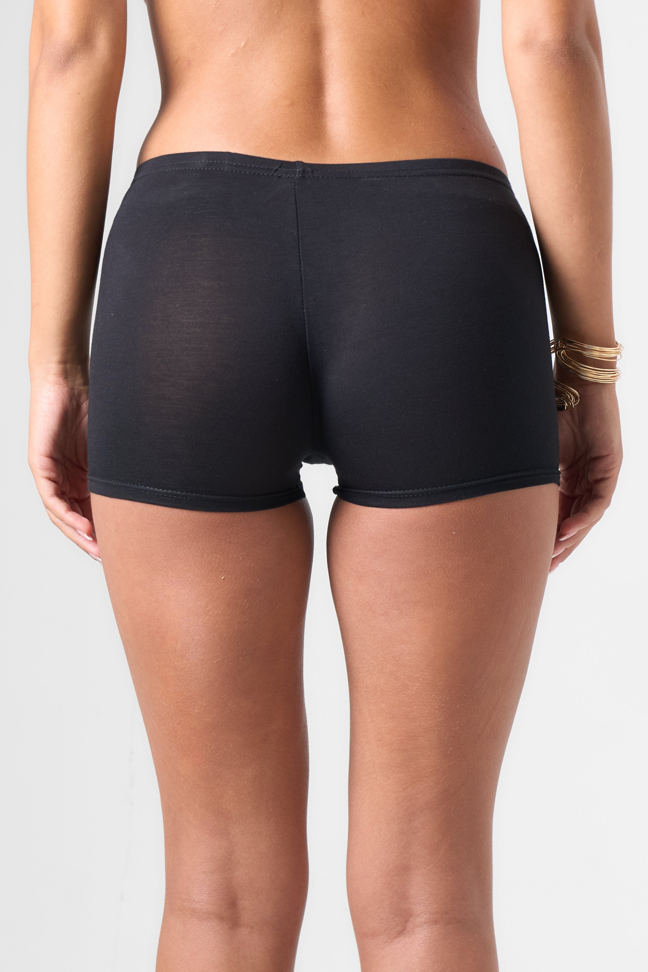 Biker Shorts in Black
