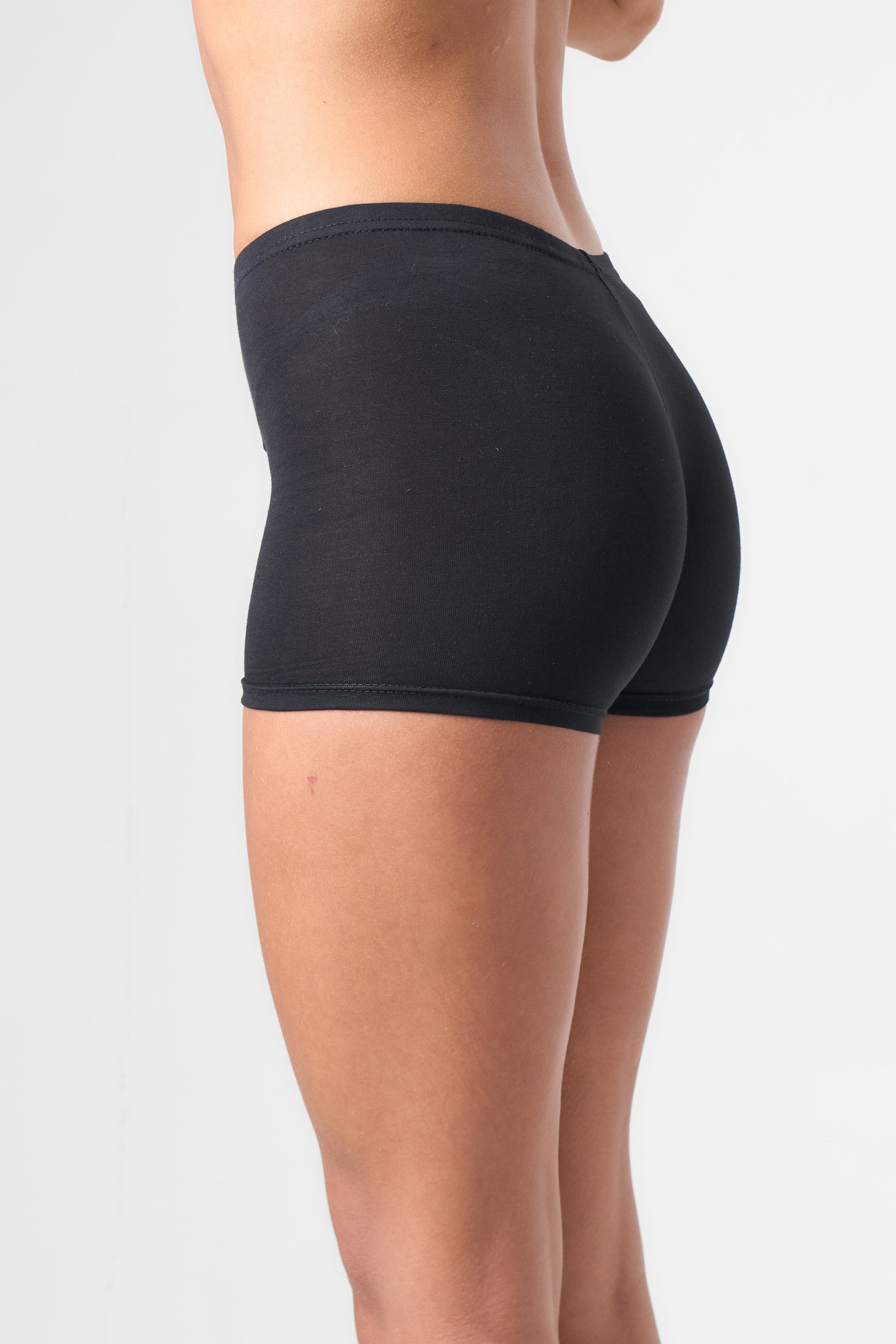 Biker Shorts in Black