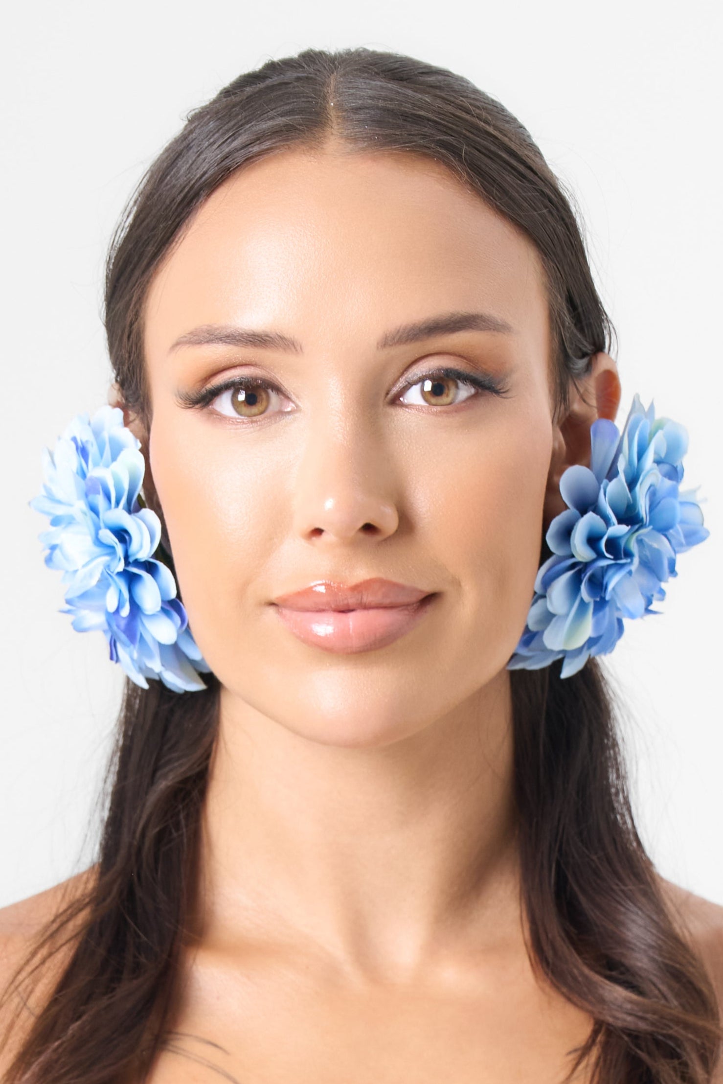 Peony Earring in Blue